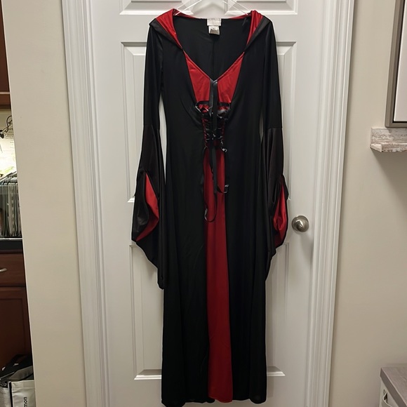 Halloween deluxe hooded robe - witch costume size XL - Picture 3 of 5